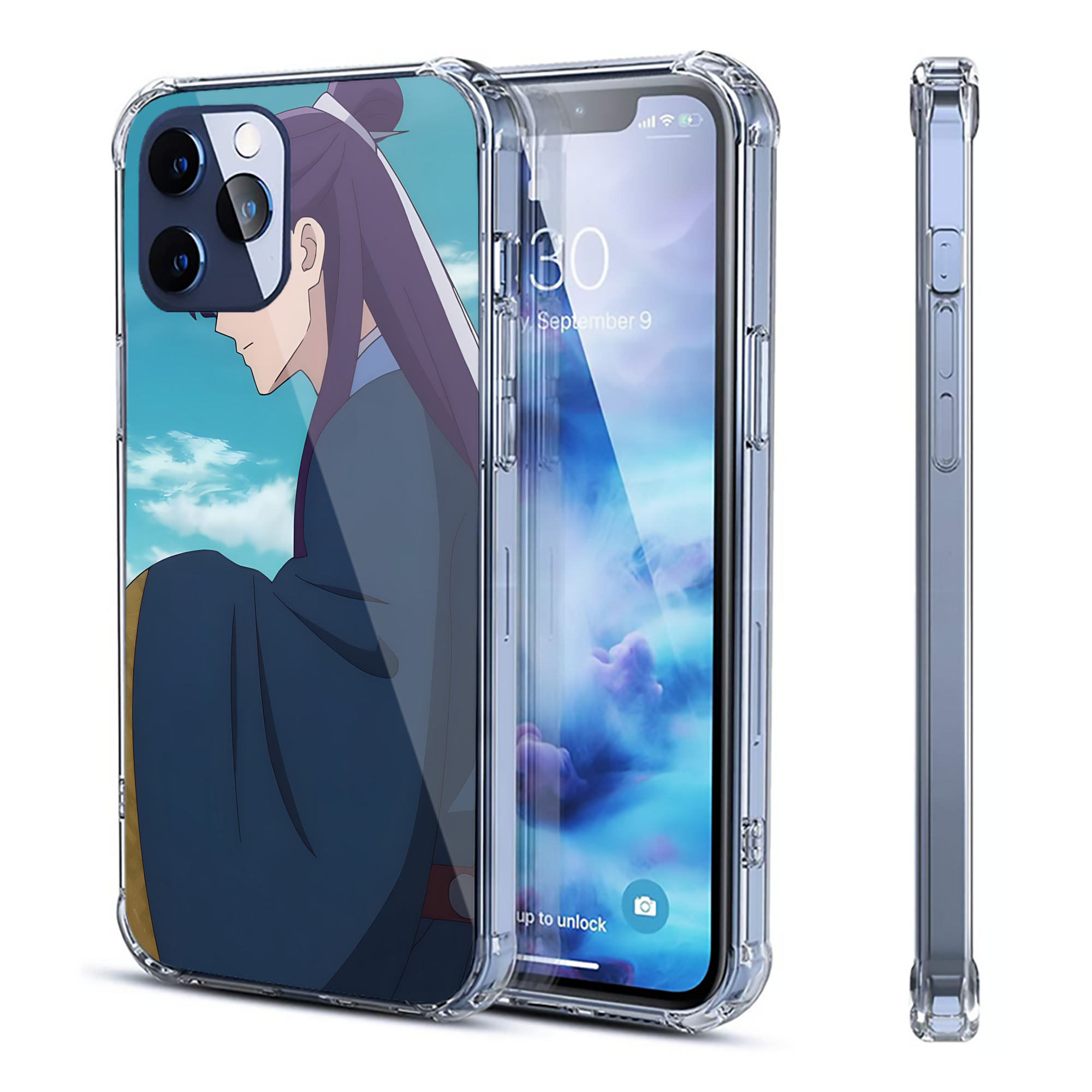 （画像用） 薬屋のひとりごと The Apothecary Diaries 【iPhone 12シリーズ対応】透明スマホケース（クリアソフトケース）